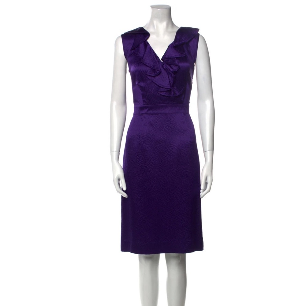 Tory Burch Silk Purple Dress Size 4